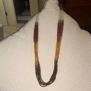 Elegant Multicolor Beaded Necklace
